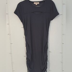 Light navy blue short sleeve dress. Size: Medium Brand: “No comment LA”